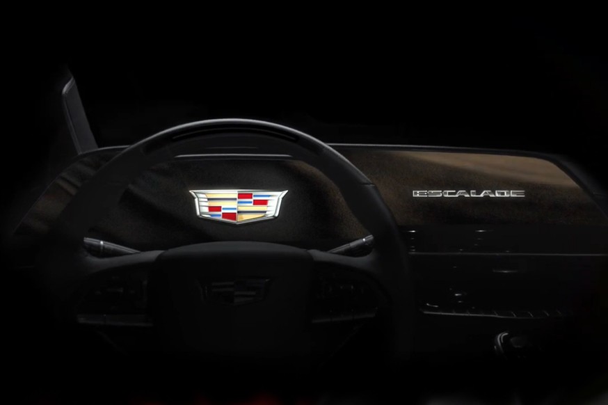Cadillac показал интерьер нового Escalade: дисплей большой, но меньше, чем у кроссовера Byton - «Cadillac»