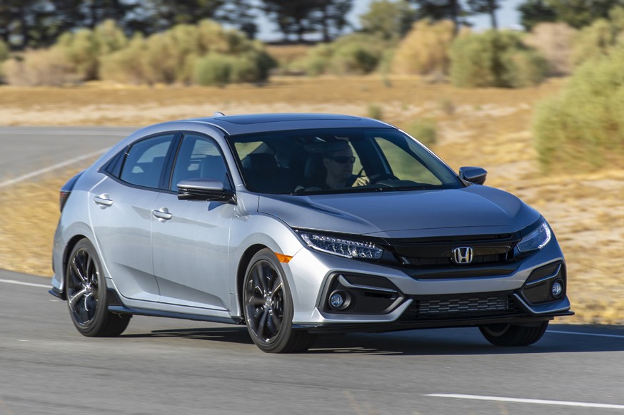 Хэтч Honda Civic обновили через год после купе и седана: декор и «механика» для топ-версии - «Honda»