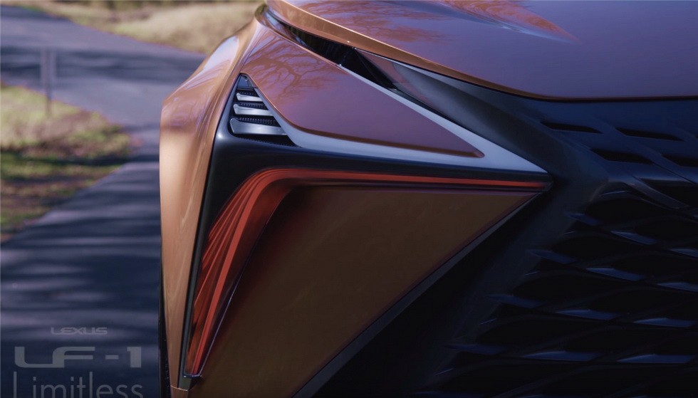 Lexus показал последний тизер кроссовера LF-1 Limitless перед премьерой в Детройте - «Lexus»