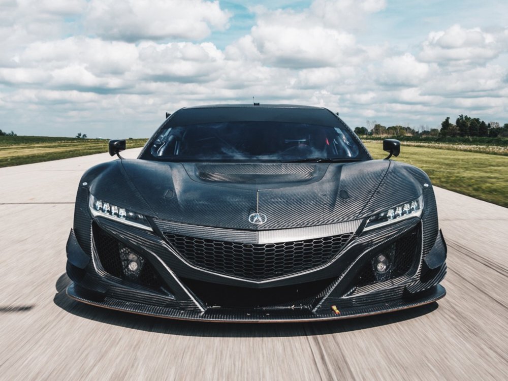 Acura показала NSX GT3 с кузовом из карбона - «Acura»