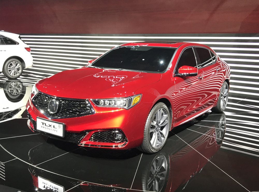 Acura показала удлинённый седан TLX - «Acura»