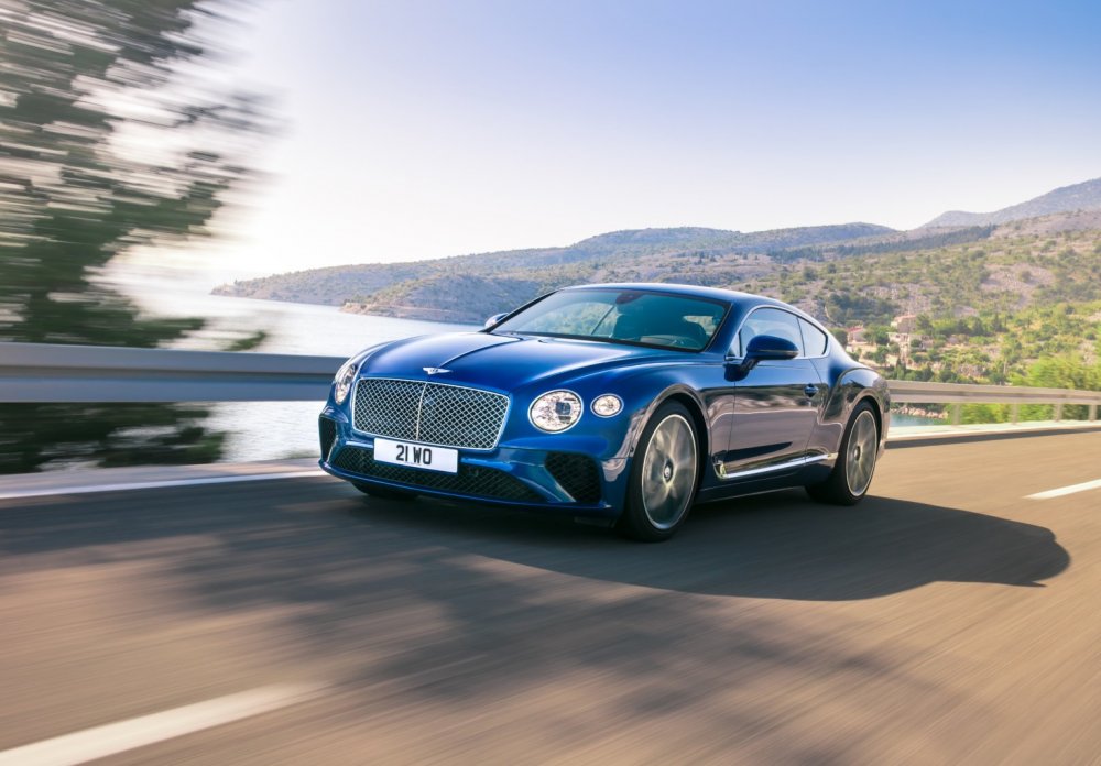 Bentley представила купе Continental GT нового поколения - «Bentley»