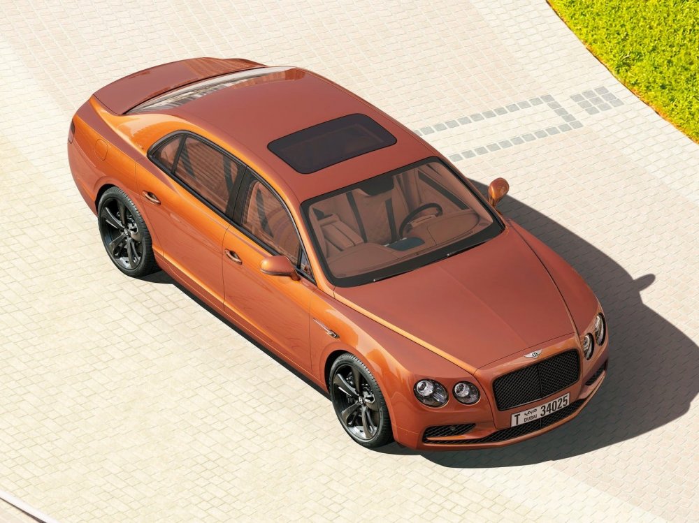 Bentley запечатлела спортседан Flying Spur W12 S на 58-гигапиксельное фото - «Bentley»