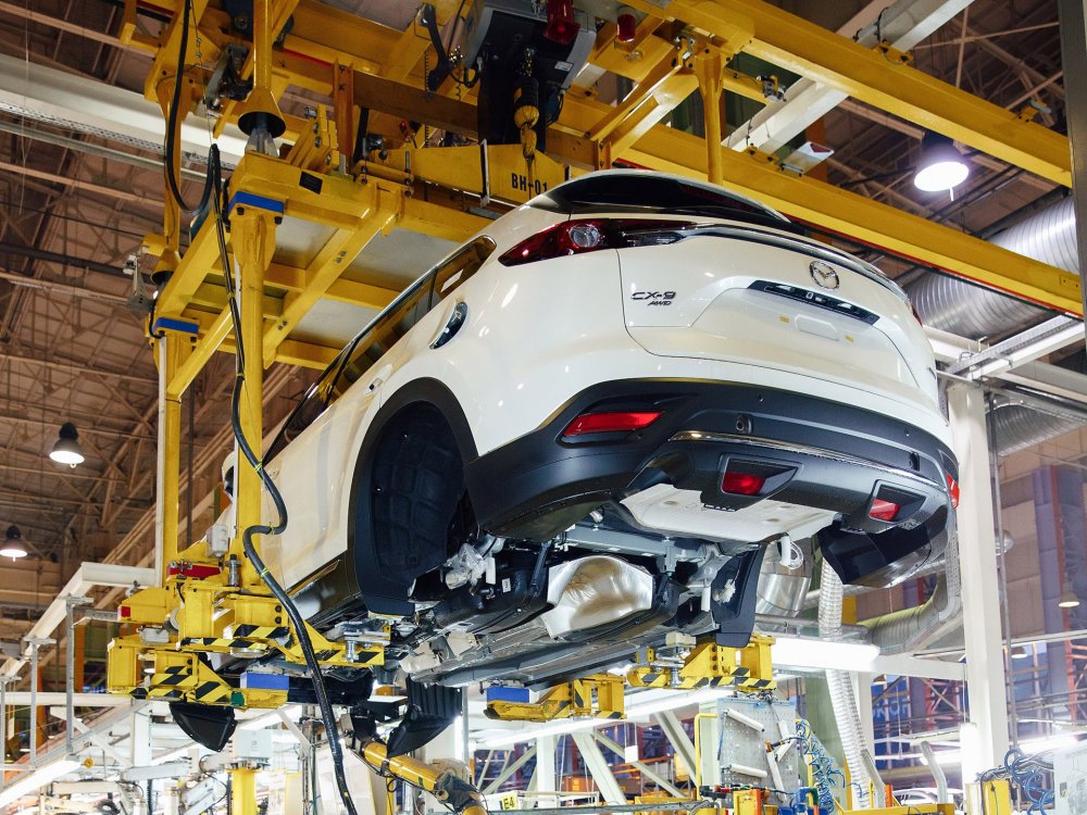 Cерийное производство Mazda CX-9 стартовало во Владивостоке - «Mazda»
