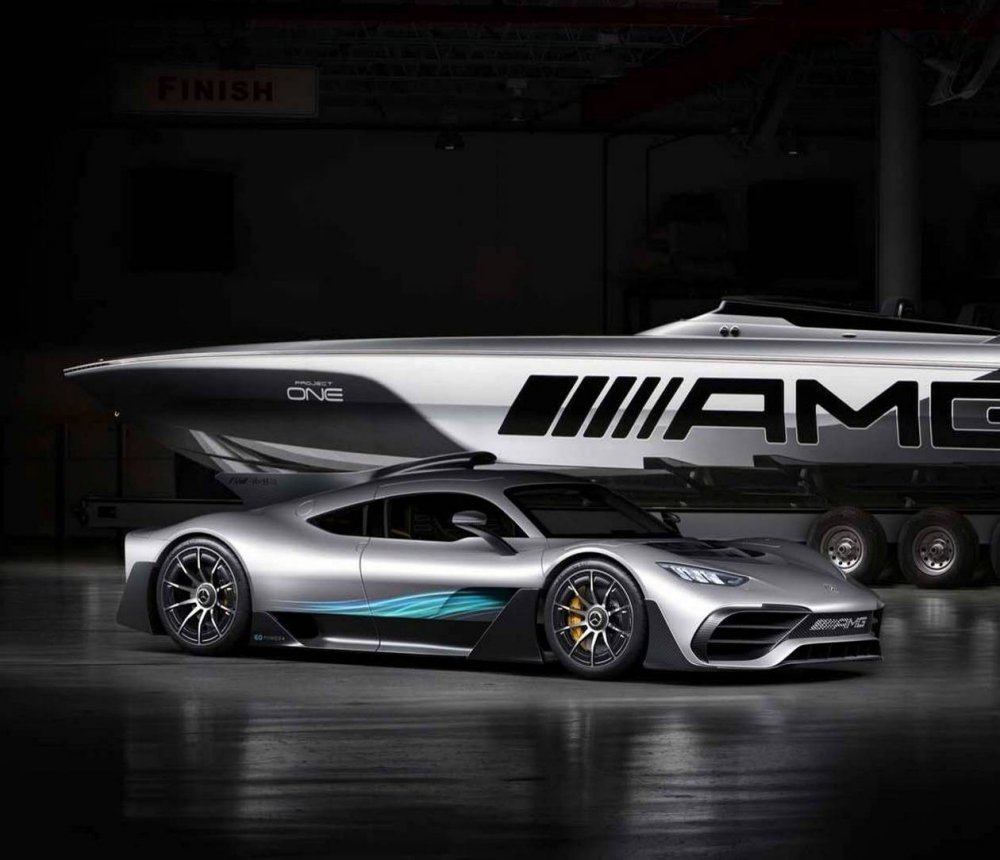 Гиперкар Mercedes-AMG Project One получил водную версию - «Mercedes-AMG»