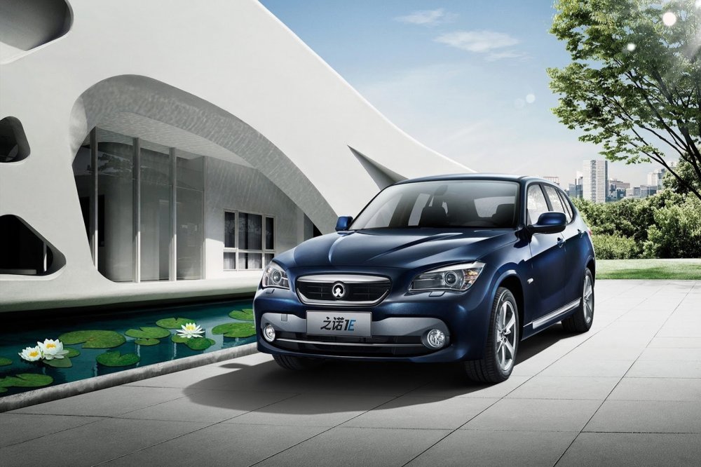 Гуанчжоу-2013: BMW помог китайцам построить электромобиль на базе X1 - «Brilliance»