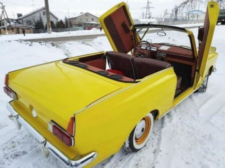 Купе-кабриолет с ламбо-дверьми на базе Москвич-412 не оценили автолюбители - «Автоновости»