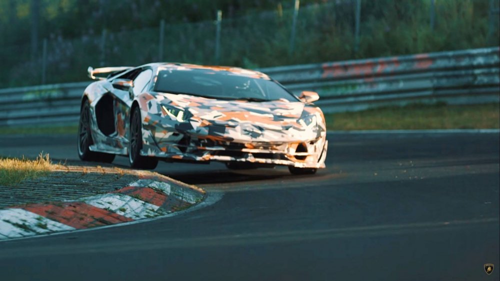 Lamborghini Aventador SVJ побил Porsche GT2 RS на Нюрбургринге - «Lamborghini»