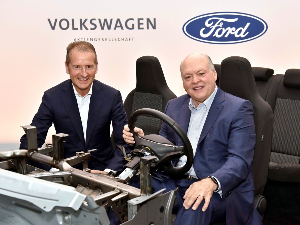 Не только коммерческие автомобили: VW и Ford расширяют сотрудничество - «Ford»
