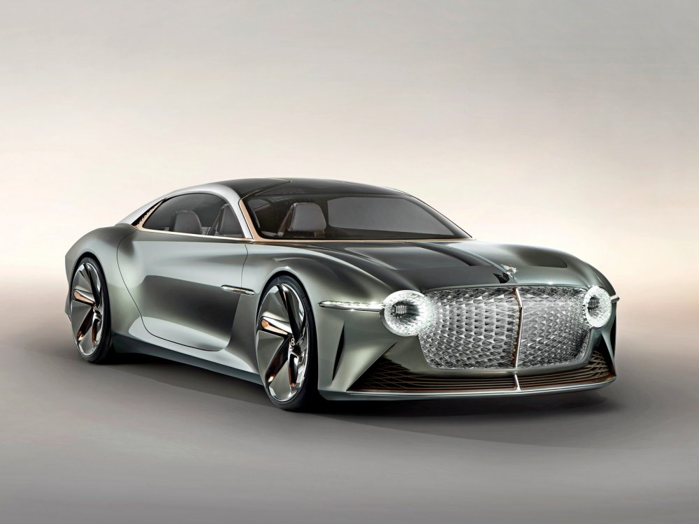 Неуместная гигантомания: Bentley представила программный концепт EXP 100 GT - «Bentley»