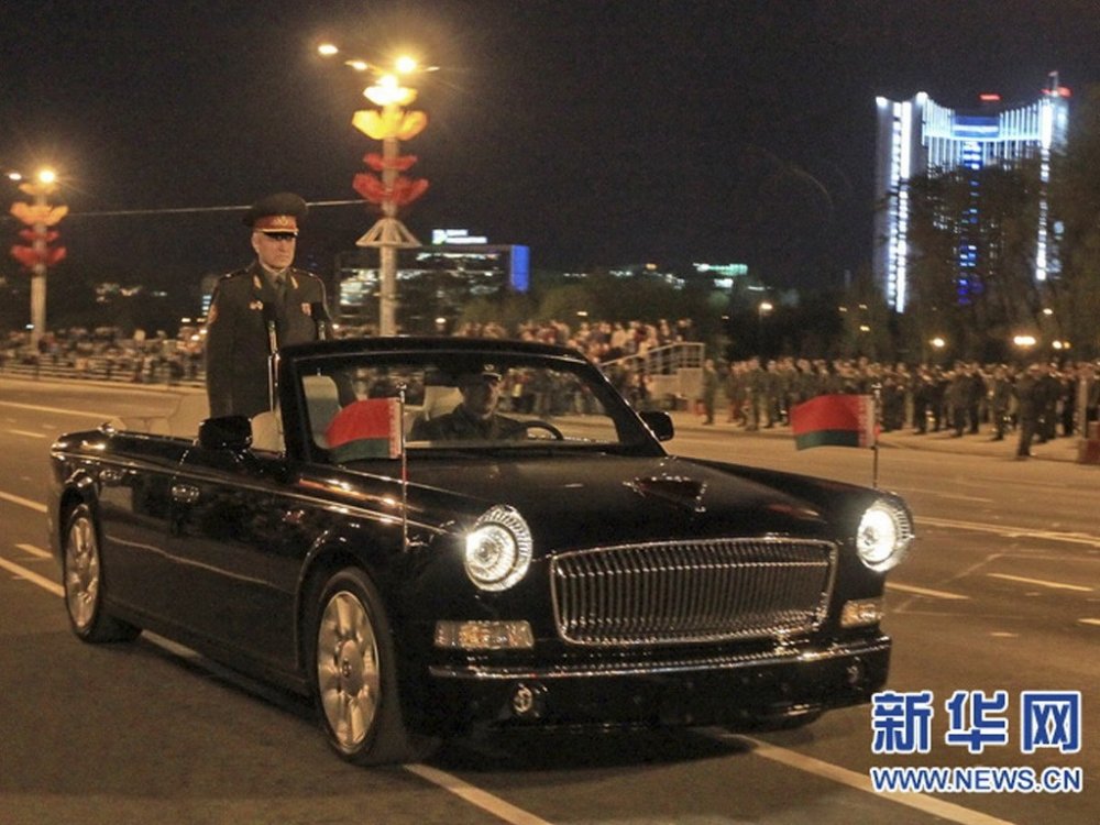 Парад Победы в Минске примут на китайском кабриолете Hongqi L5 - «FAW»