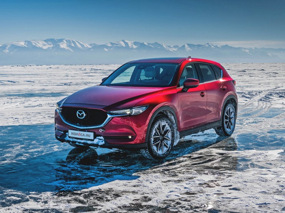 Перевези меня через Байкал: 60 километров по льду на Mazda CX-5 - «Mazda»