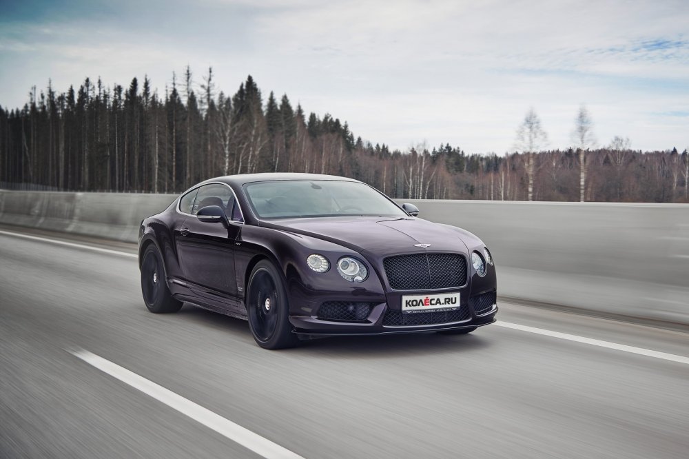 Пудинг и колбаски: тест-драйв Bentley Continental GT V8S - «Bentley»