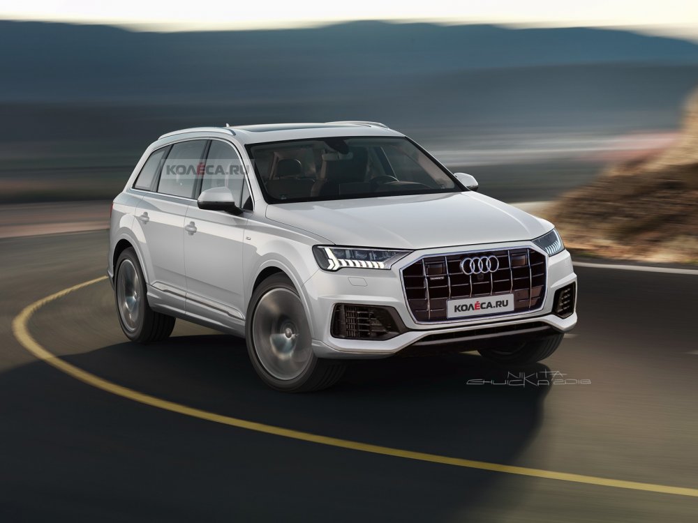 Рестайлинг Audi Q7: новые изображения - «Audi»