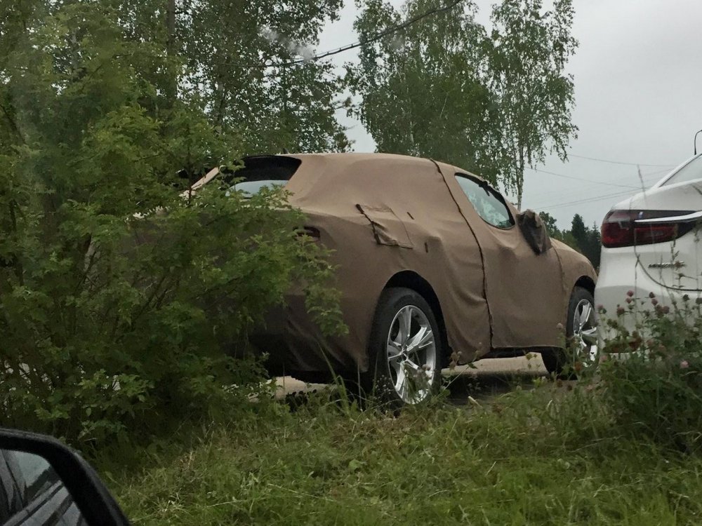 Рестайлинговый Macan или новинка Audi? В России поймали таинственную модель - «Audi»