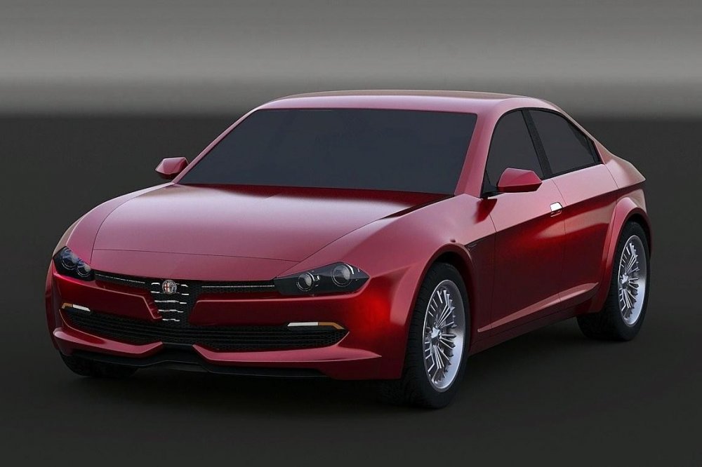 Спортивный седан Alfa Romeo обрел виртуальный дизайн - «Alfa Romeo»