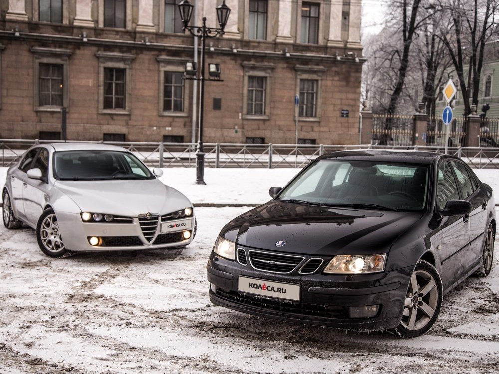 Страсть и уверенность: сравнительный тест-драйв Saab 9-3 и Alfa Romeo 159 - «Alfa Romeo»