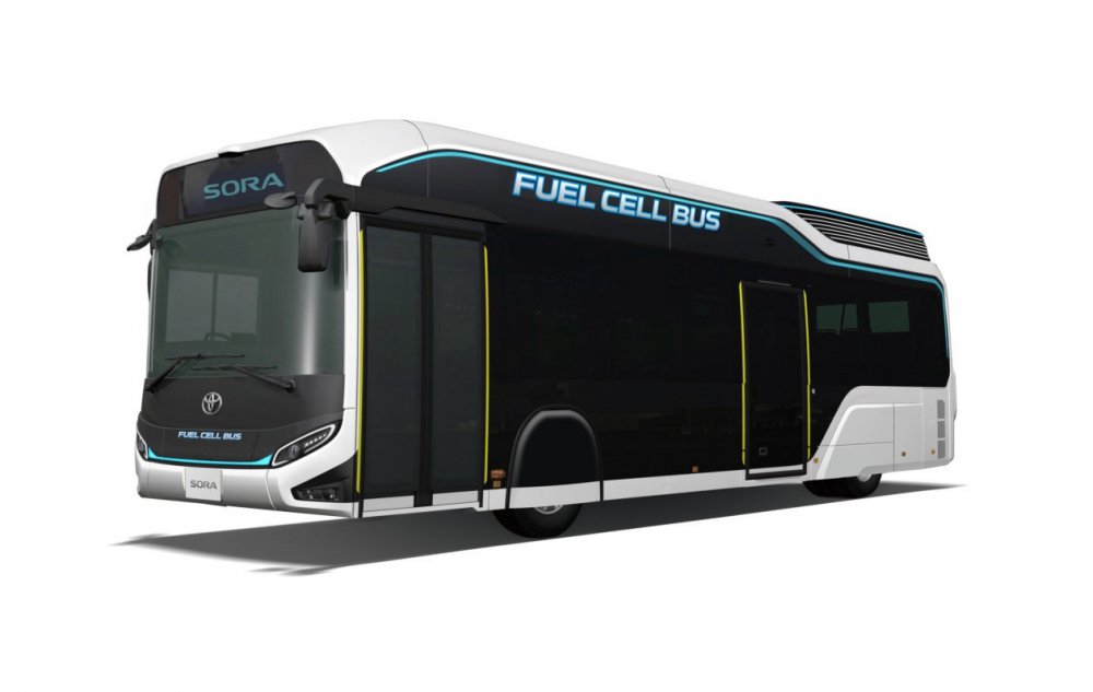 Toyota построила водородный автобус - «Грузовики и автобусы»