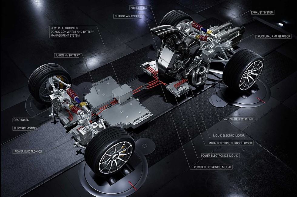 Mercedes рассказал о силовой установке экстрим-кара Project One - «Mercedes-AMG»