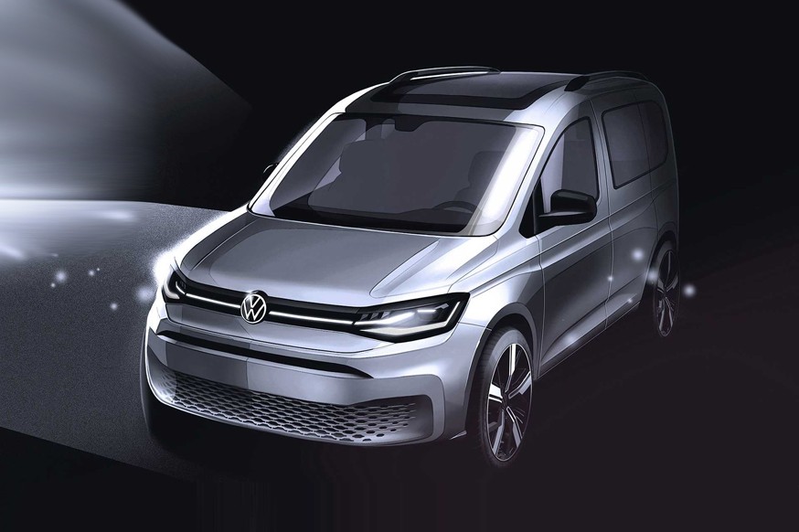 Новые изображения обновлённого Volkswagen Caddy. Премьера в конце февраля - «Автоновости»