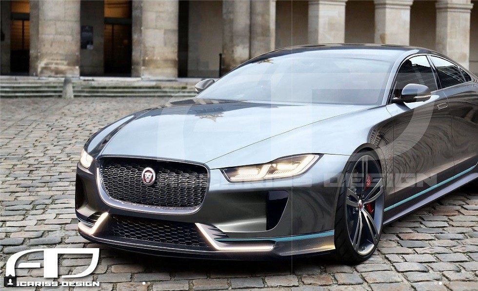Новый электрический Jaguar XJ: первое изображение - «Jaguar»