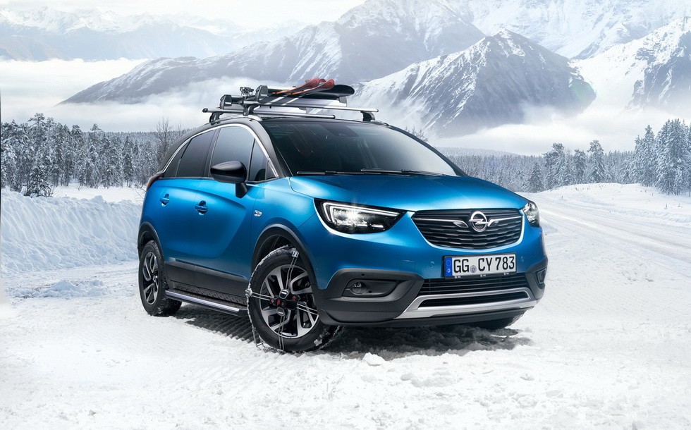 Opel Crossland X получил аксессуары для зимних путешествий - «Opel»