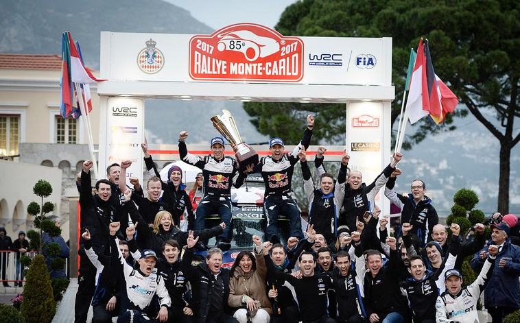 Ралли Монте-Карло выиграл выступающий за M-Sport Себастьен Ожье - «DS»