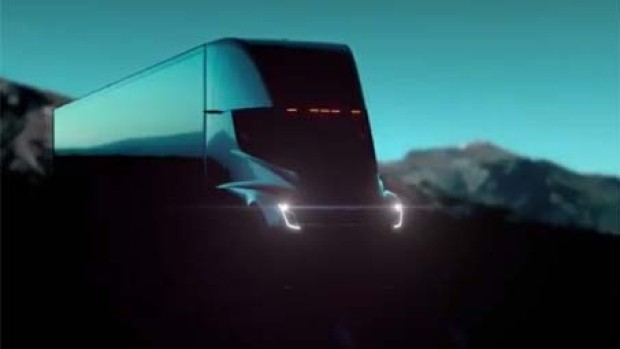Tesla показала официальный тизер своего первого электрогрузовика - «Грузовики и автобусы»