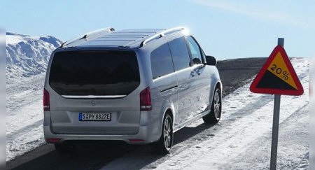 Новый Mercedes EQV прошел арктические тесты - «Автоновости»