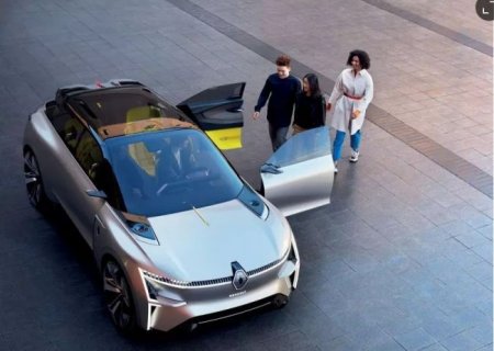 Renault показала удлиняющуюся версию электрокара-трансформера Morphoz - «Автоновости»