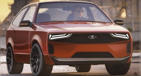 Американский дизайнер показал, как ВАЗ-2108 выглядел бы в 2020 году - «Автоновости»