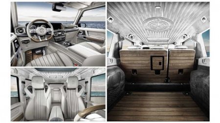 Carlex Design разработала роскошный деревянный интерьер для Mercedes-AMG G63 - «Автоновости»