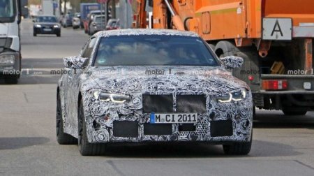 Фотошпионы подтвердили наличие «механики» в будущей BMW M4 - «Автоновости»