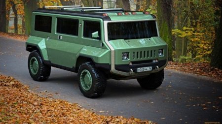 H-UAZ объединяет Hummer и российский УАЗ - «Автоновости»