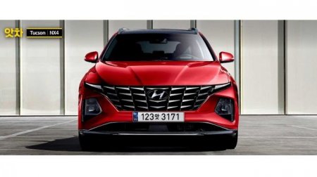 Hyundai Tucson 2021 года с поляризационным дизайном появился на рендерах - «Автоновости»
