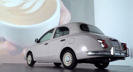 На базе современного Nissan построили «глазастый» ретро-автомобиль - «Автоновости»