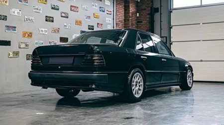 На продажу выставили Mercedes W124 с мотором BMW - «Автоновости»