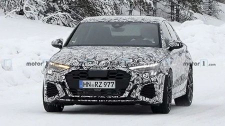 Новую Audi RS3 в камуфляже увидели на Нюрбургринге - «Автоновости»