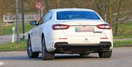 Прототип Maserati Quattroporte 2021 года вышел на тесты - «Автоновости»