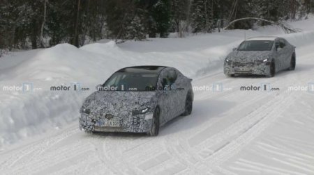 В интернете появились фотографии нового Mercedes EQE - «Автоновости»