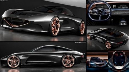 В интернете показали изображения купе Genesis GT70 - «Автоновости»