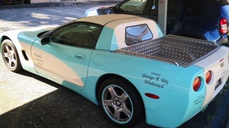 В Сети показали Chevy Corvette C5 в кузове пикап - «Автоновости»