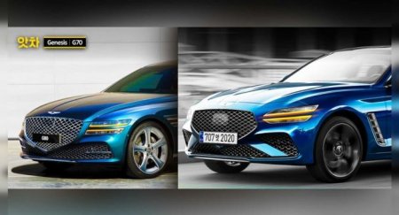 В Сети показали обновленный Genesis G70 - «Автоновости»