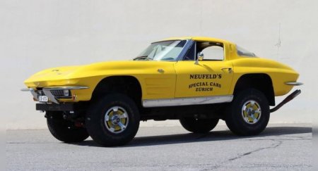 В Сети показали переделанный в пикап Chevrolet Corvette - «Автоновости»