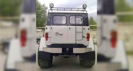 В Сети показали суровый внедорожник на базе УАЗ «Хантер» и ГАЗ-66 - «Автоновости»