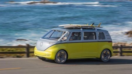 VW Touran может быть косвенно заменен ID Van Buzz Electric Van - «Автоновости»