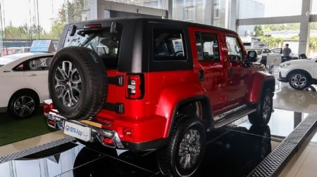Аналог Jeep Wrangler — Beijing BJ40 Plu с мотором от Haval F7 поступил в продажу - «Автоновости»