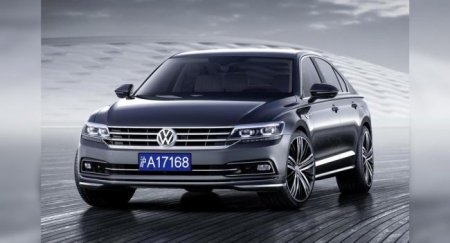 До премьеры раскрыли обновленный седан Volkswagen Phideon - «Автоновости»