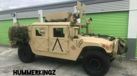 Hummer H1 с «военным» стилем продают на eBay за $ 52 500 - «Автоновости»