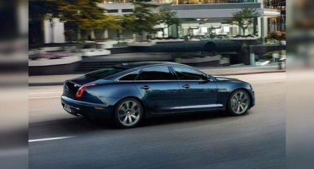 Электрический седан Jaguar XJ Electric появился на шпионских снимках - «Автоновости»